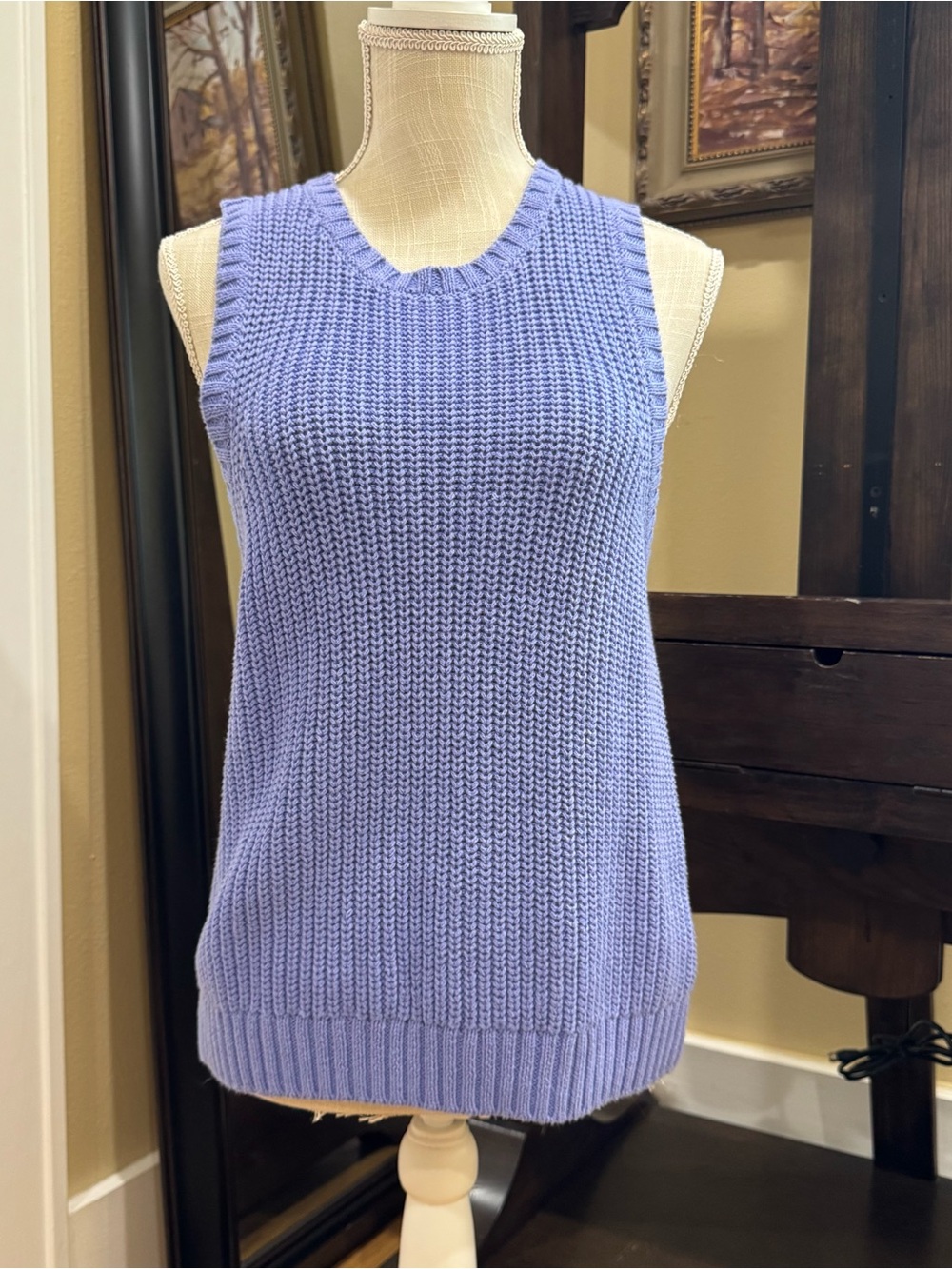 J Crew Knit Sweater Tank - Lavender